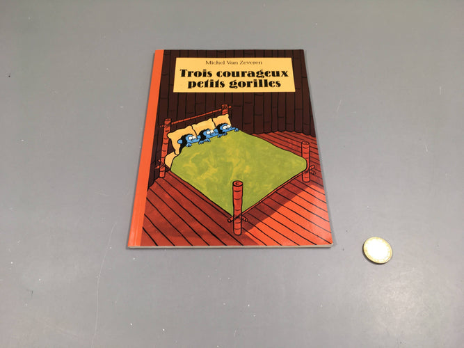 Trois courageux petits gorilles, moins cher chez Petit Kiwi