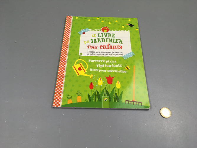 Le livre du jardinier pour enfants, moins cher chez Petit Kiwi