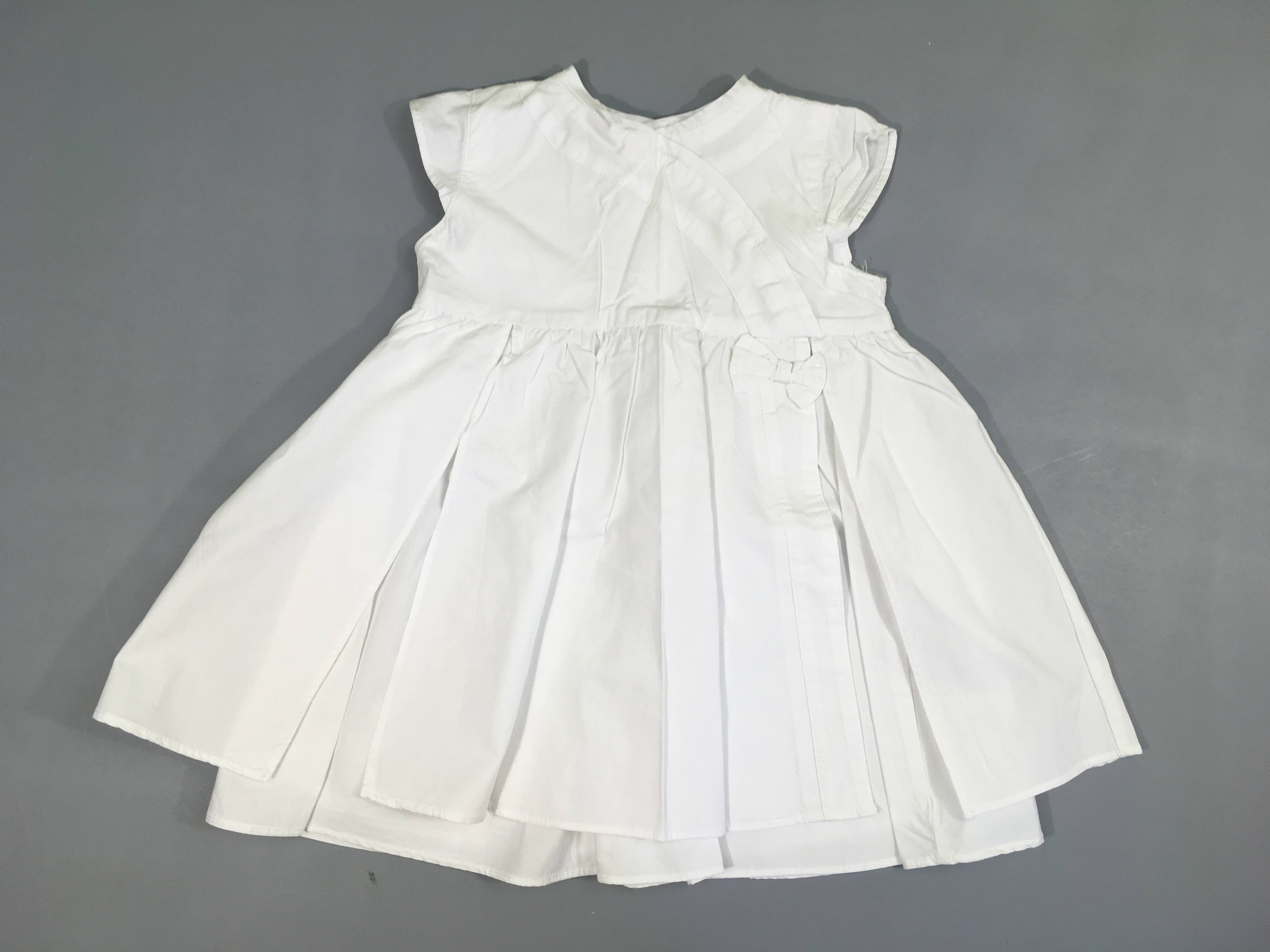 Robe m.c blanche