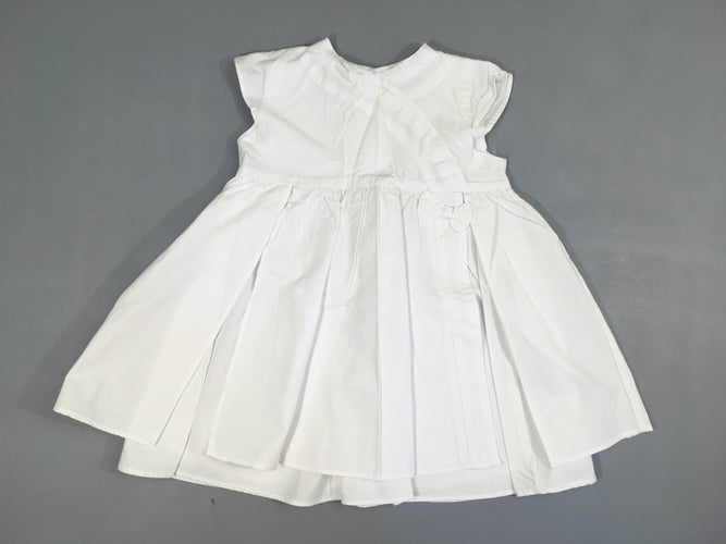 Robe m.c blanche, moins cher chez Petit Kiwi