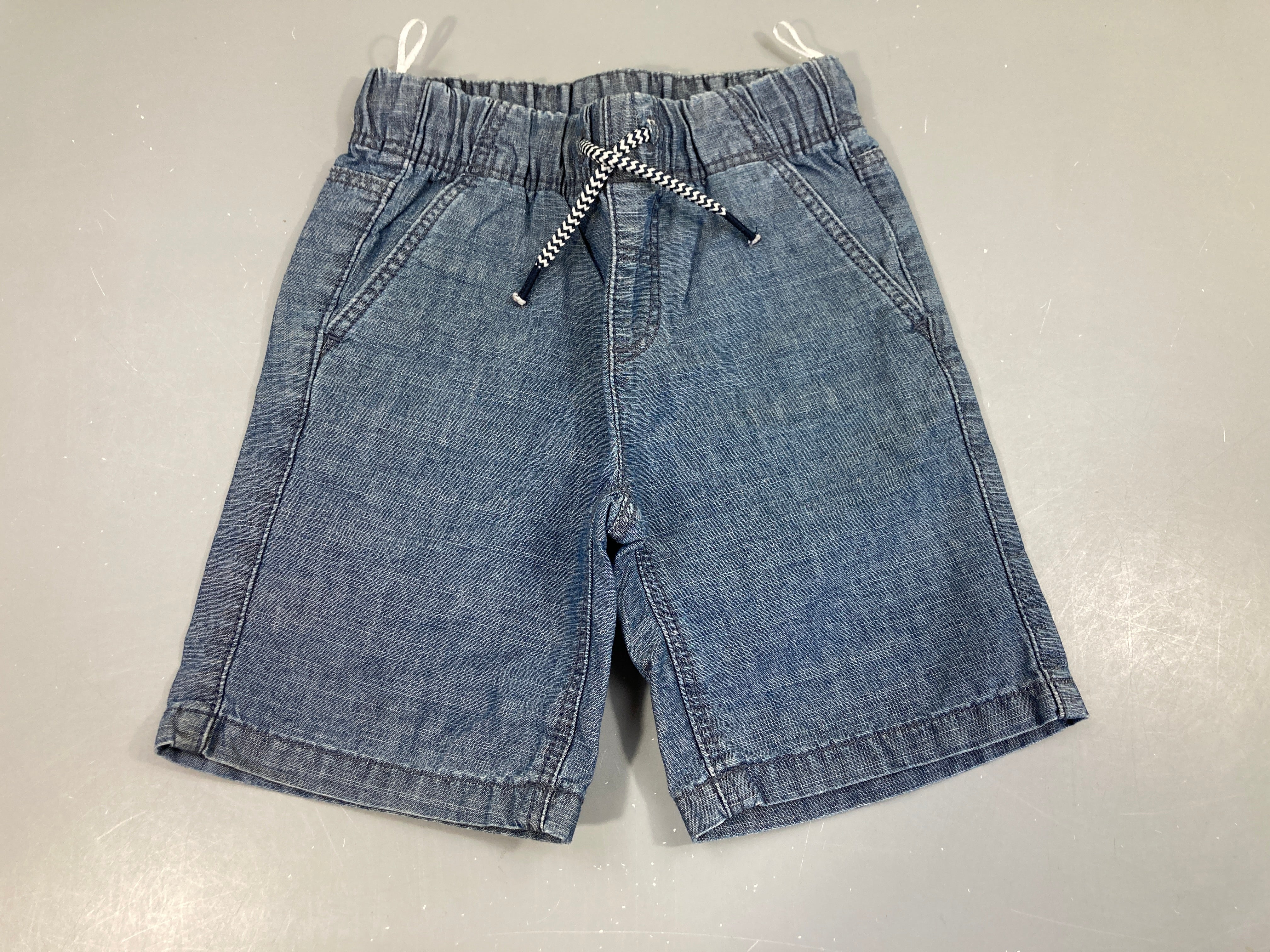 Bermuda Denim taille élastique