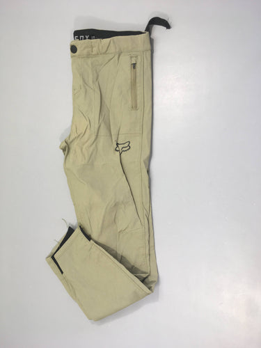 Pantalon de VTT ranger kaki Fox, W26, moins cher chez Petit Kiwi