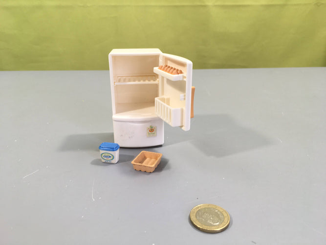 Sylvanian Families 5021 le frigo, manque plein d'accessoires, moins cher chez Petit Kiwi