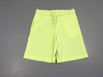 Bermuda jersey jaune néon