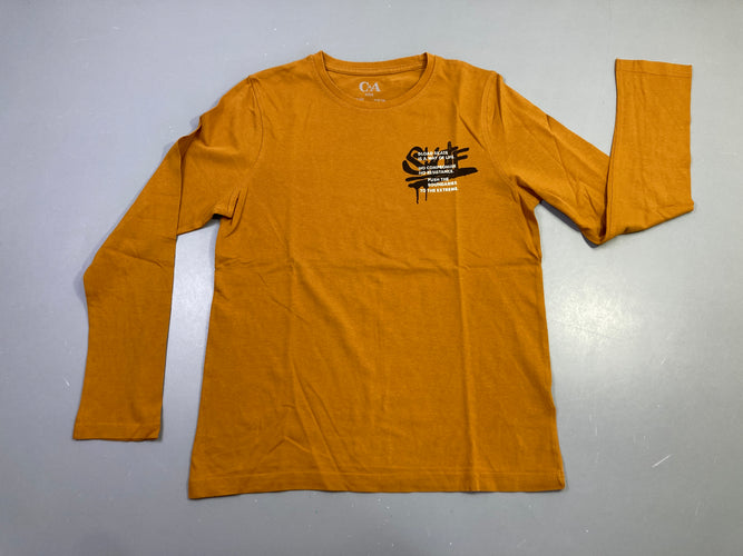 T-shirt m.l ocre "skate", moins cher chez Petit Kiwi