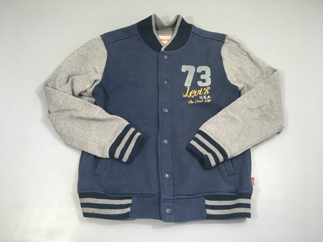 Gilet/Veste bomber bleu foncé/gris 73 levi's, moins cher chez Petit Kiwi