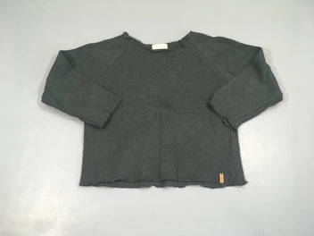 Pull gris foncé Nixnut, 100% coton