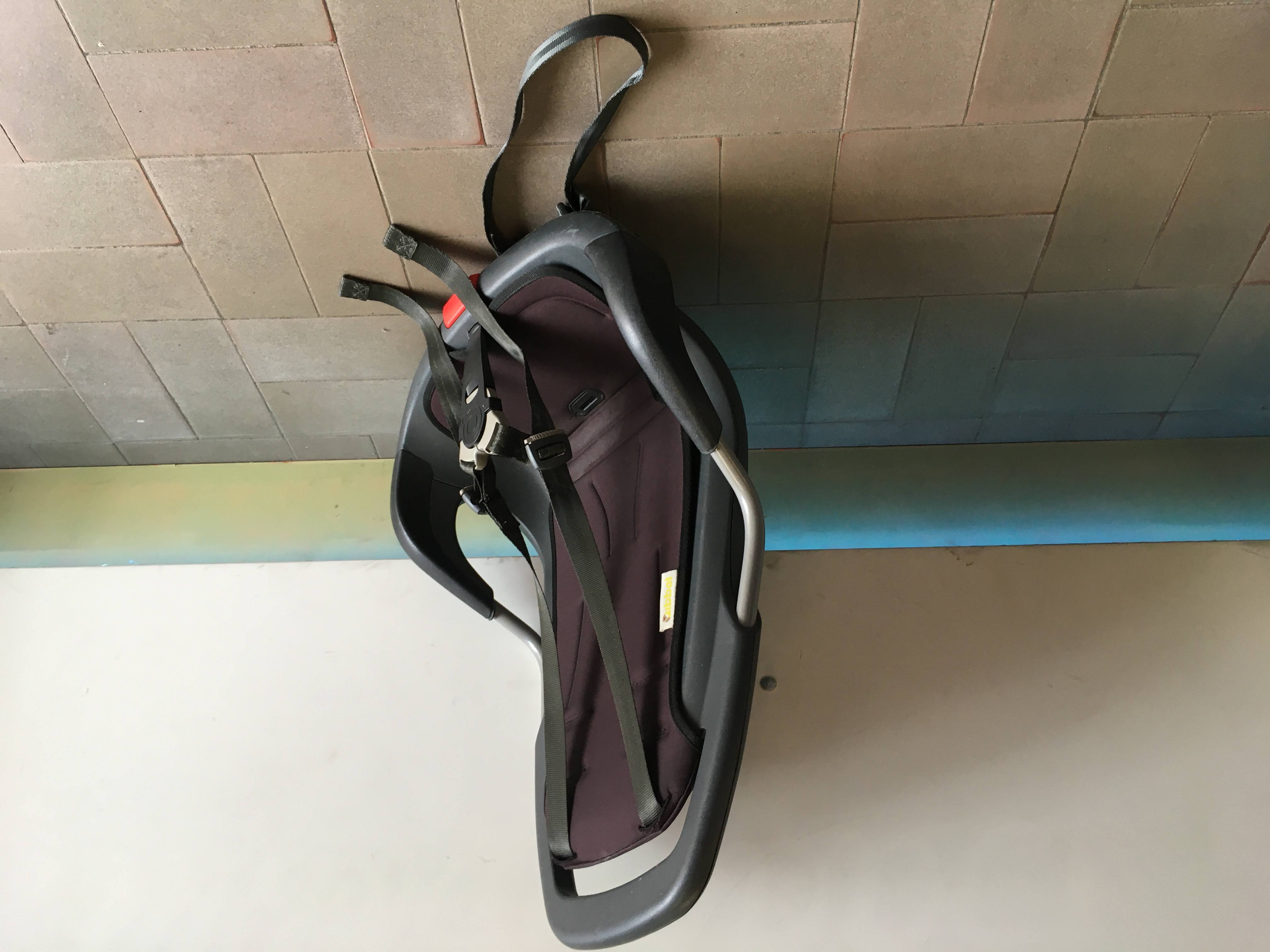 Siège vélo Qibbel adapté au porte-bagages Max 22kg