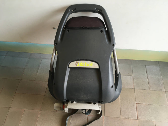 Siège vélo Qibbel adapté au porte-bagages Max 22kg, moins cher chez Petit Kiwi