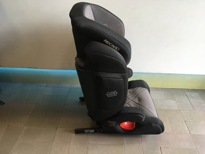 Recaro Monza siège-auto isofix groupe 2-3 noir, moins cher chez Petit Kiwi