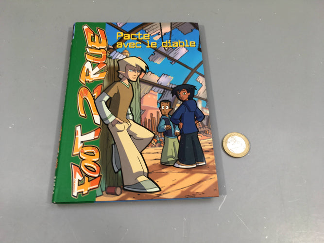 La bibliothèque verte Foot 2 rue, Pacte avec le diable, moins cher chez Petit Kiwi