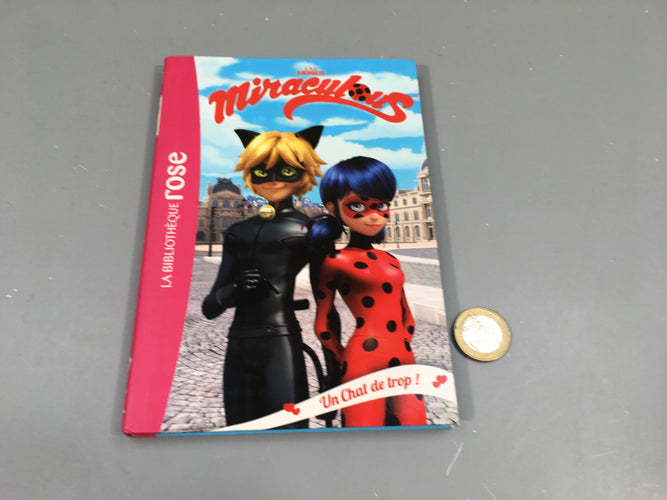 La bibliothèque rose Miraculous, Un chat de trop!, moins cher chez Petit Kiwi