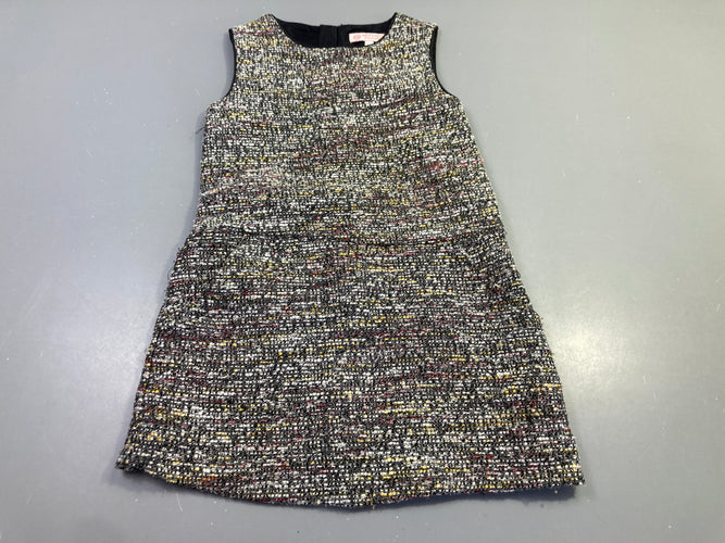 Robe s.m tweed multicolore, moins cher chez Petit Kiwi
