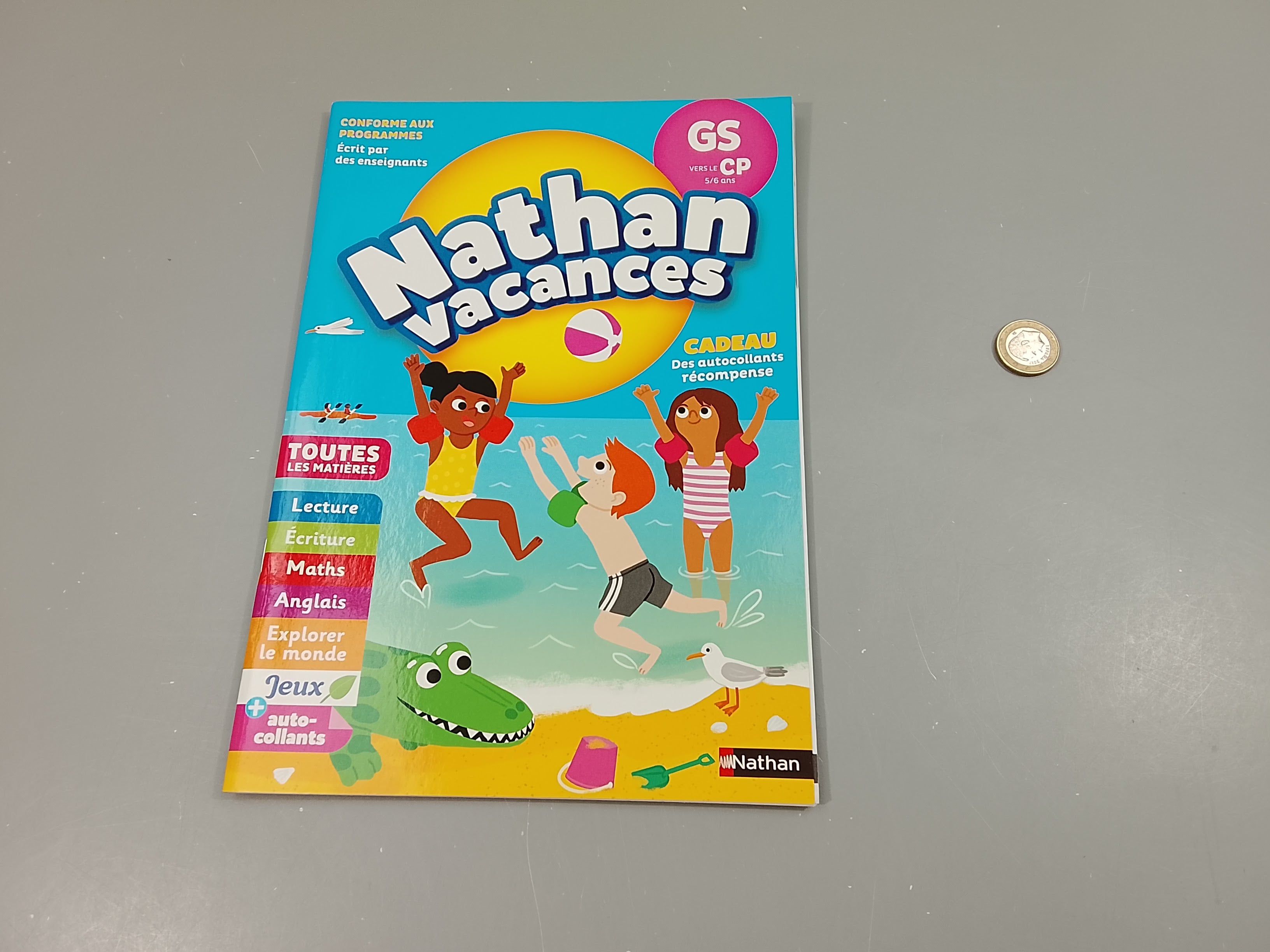 Comme neuf, Nathan vacances 5-6a