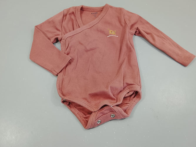Body m.l vieux rose, tournesol, moins cher chez Petit Kiwi