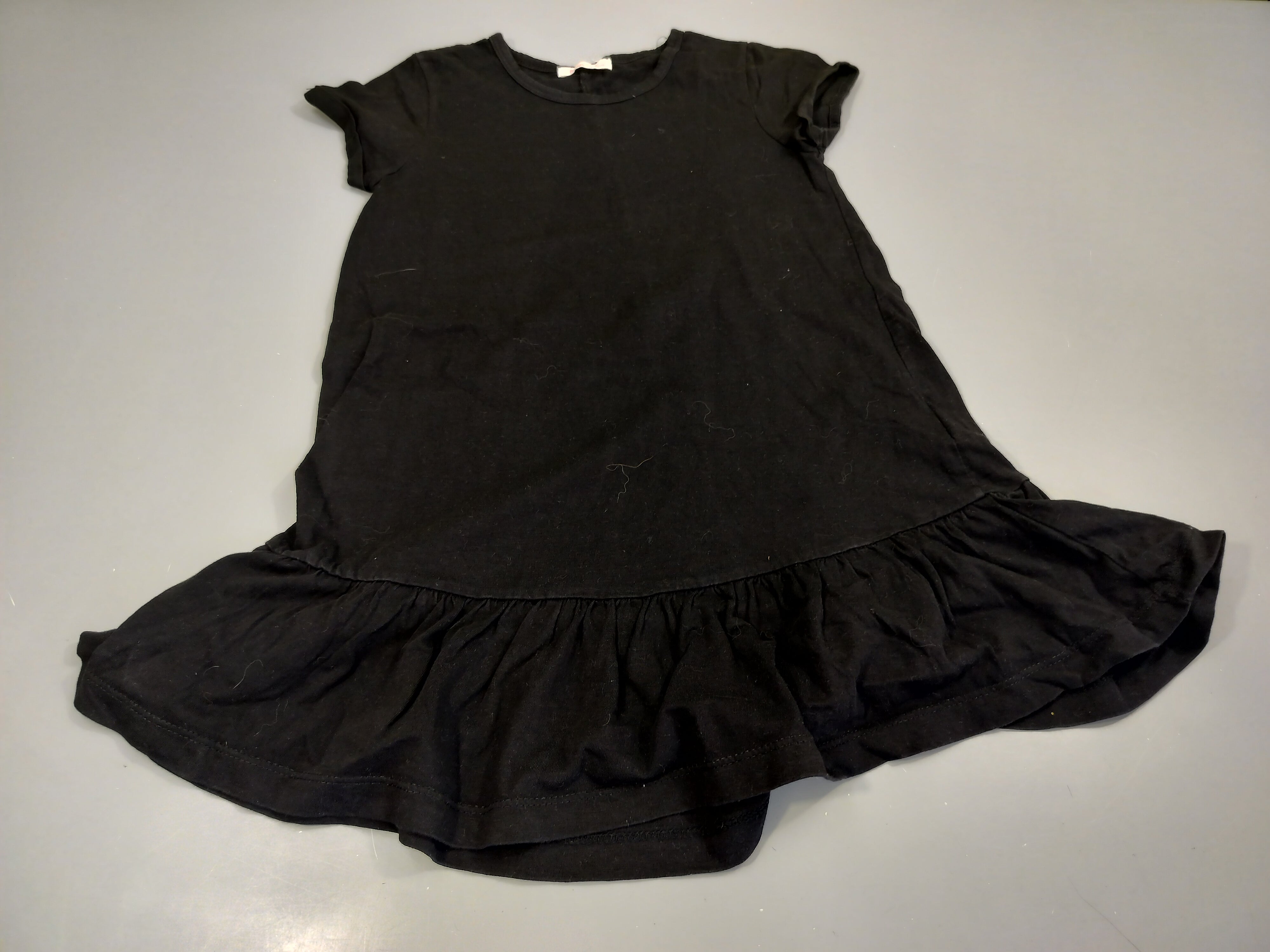 Robe m.c jersey noire