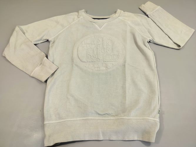 Sweat vert très pâle, moins cher chez Petit Kiwi