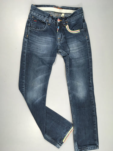 Jeans leburtonn bandes rayé multicolore, moins cher chez Petit Kiwi