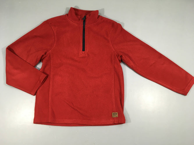 Polar rouge col camionneur, moins cher chez Petit Kiwi