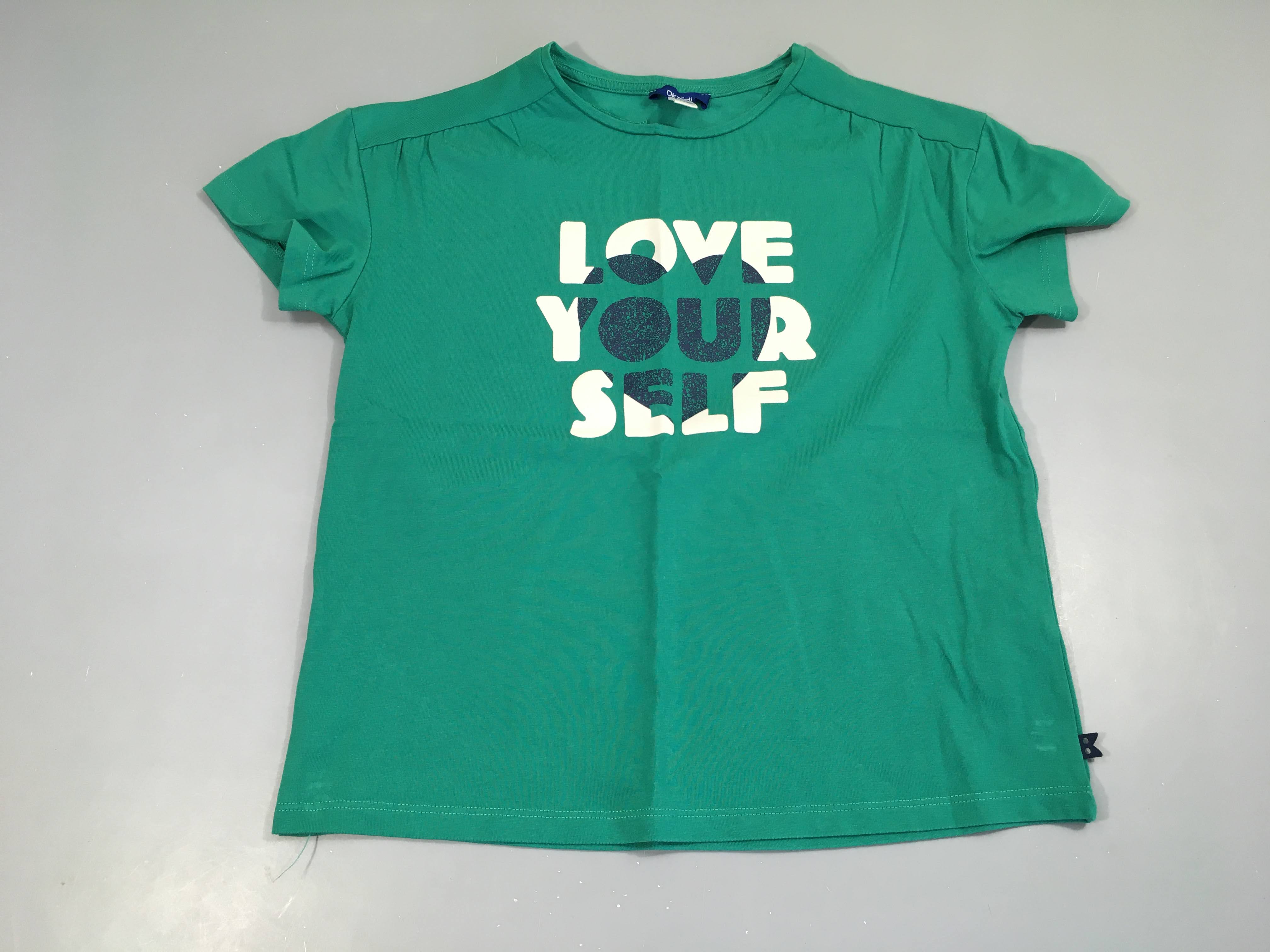 T-shirt m.c vert Love