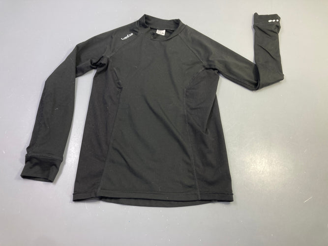 Sous vêtement thermique T-shirt m.l noir stretch ski, moins cher chez Petit Kiwi