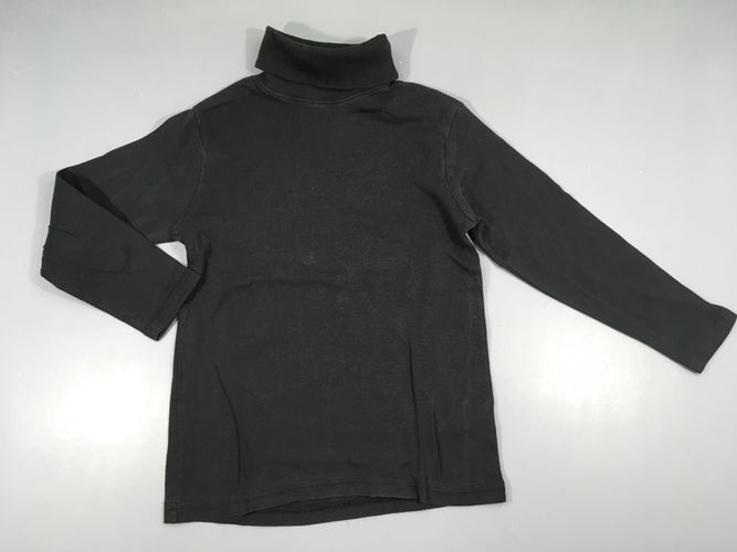 T-shirt m.l col roulé noir, moins cher chez Petit Kiwi