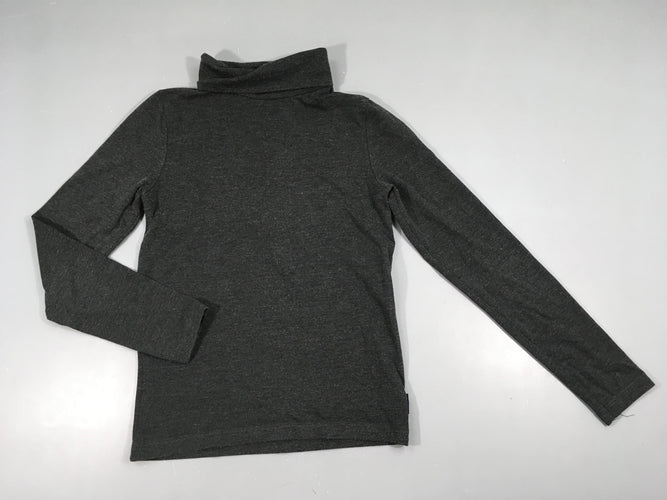 T-shirt m.l m.l col roulé gris foncé chiné, moins cher chez Petit Kiwi