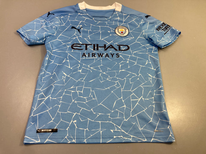 Maillot foot m.c bleu Manchester City, moins cher chez Petit Kiwi