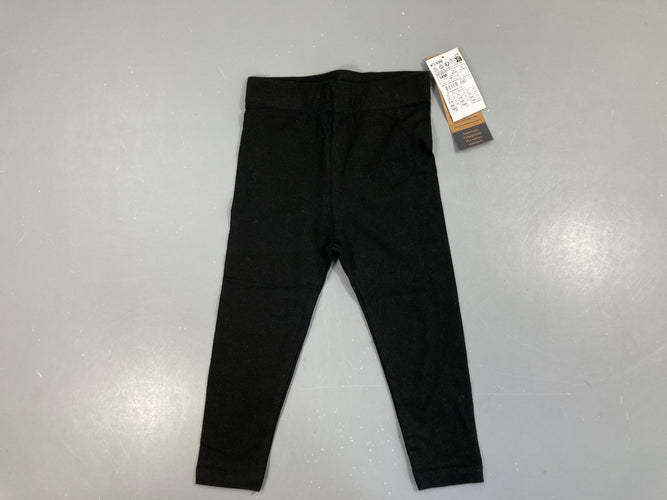 NEUF Legging noir, moins cher chez Petit Kiwi