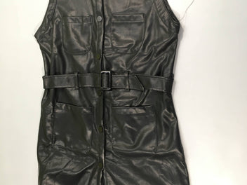 Robe s.m simili cuir noir