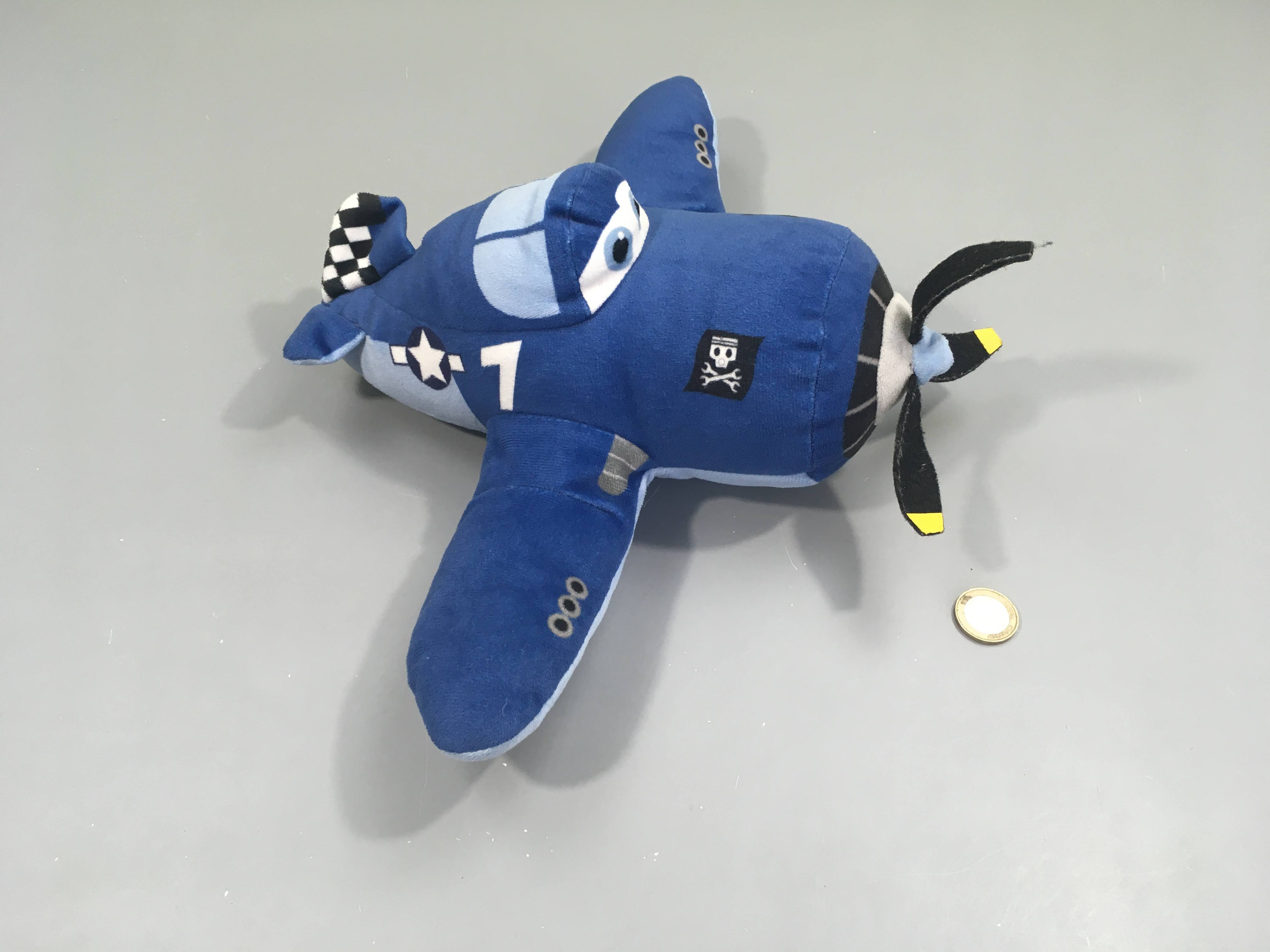 Peluche Planes bleue