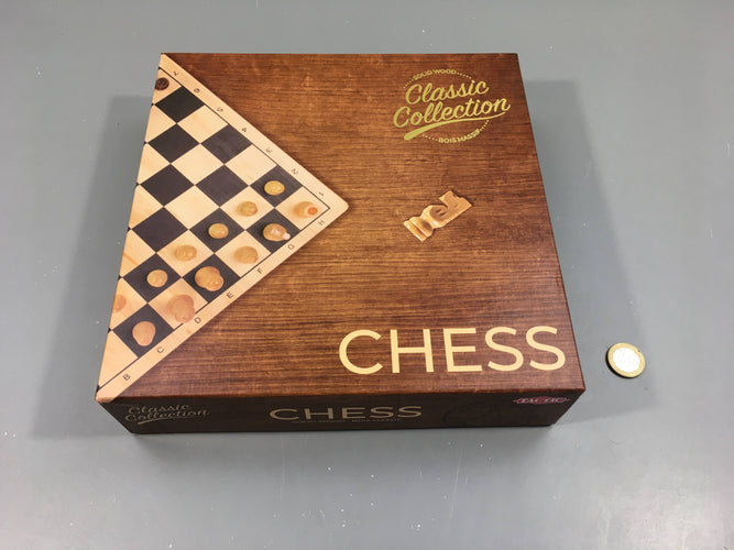 Jeu d'échecs en bois, Chess, +7a - complet, moins cher chez Petit Kiwi