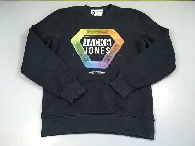 Sweat bleu foncé Jack&Jones, moins cher chez Petit Kiwi