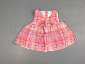 Blouse s.m carreaux rose/bleu