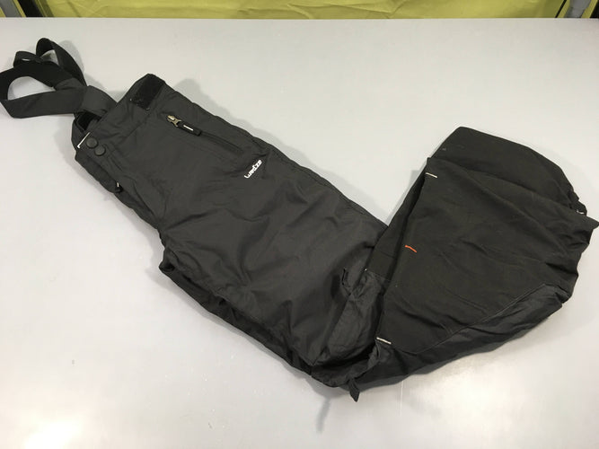 Pantalon de ski noir à bretelles "Pull'nfit", moins cher chez Petit Kiwi