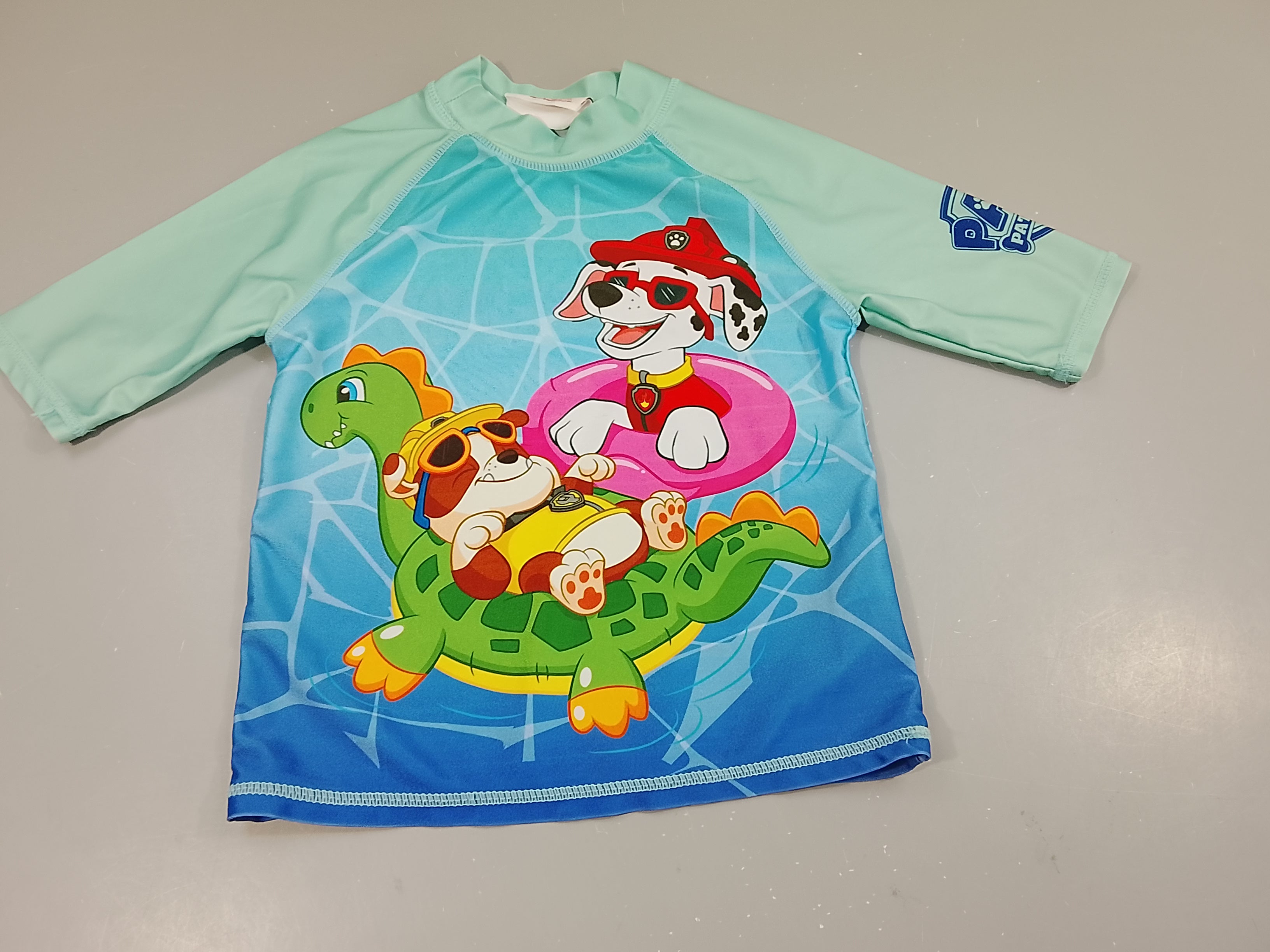 T-shirt m.c anti-uv bleu Pat Patrouille