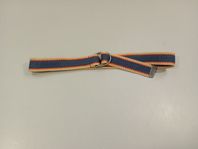Ceinture beige/ rouge/ bleu marine, moins cher chez Petit Kiwi