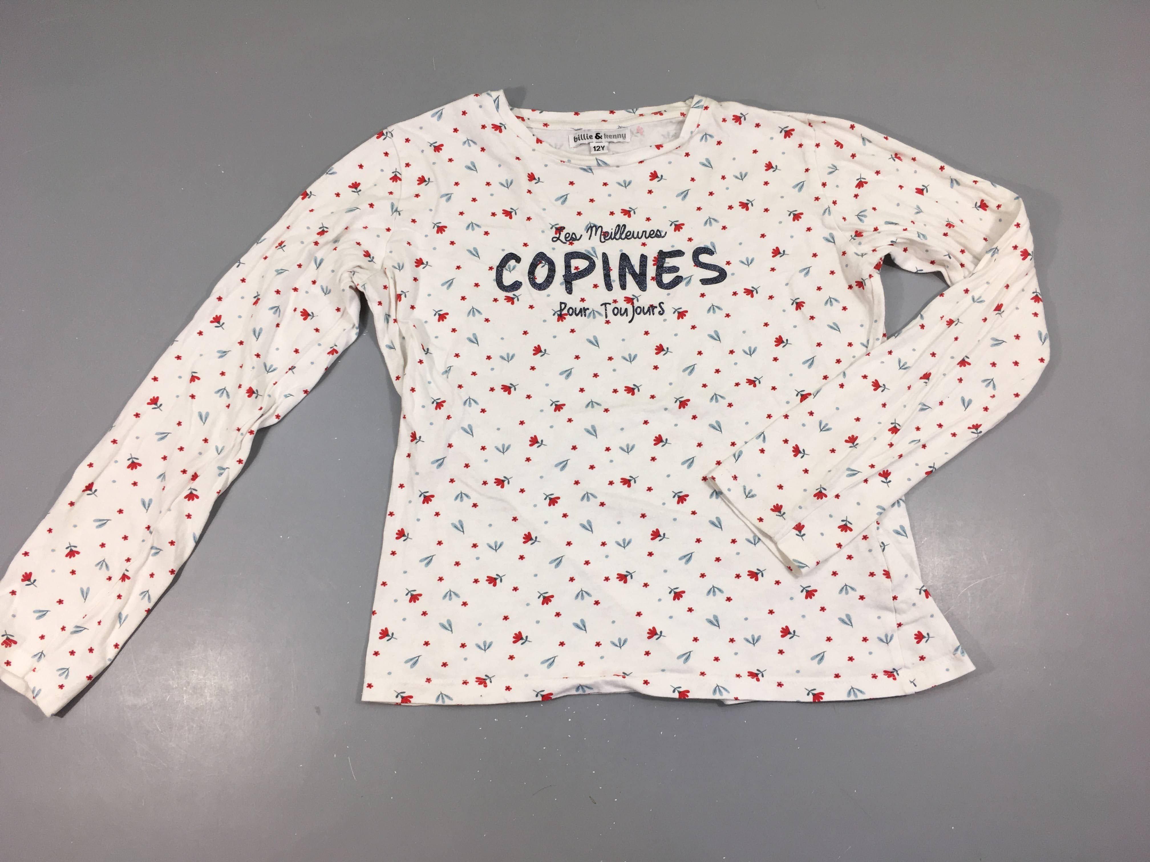 T-shirt m.l blanc Copines