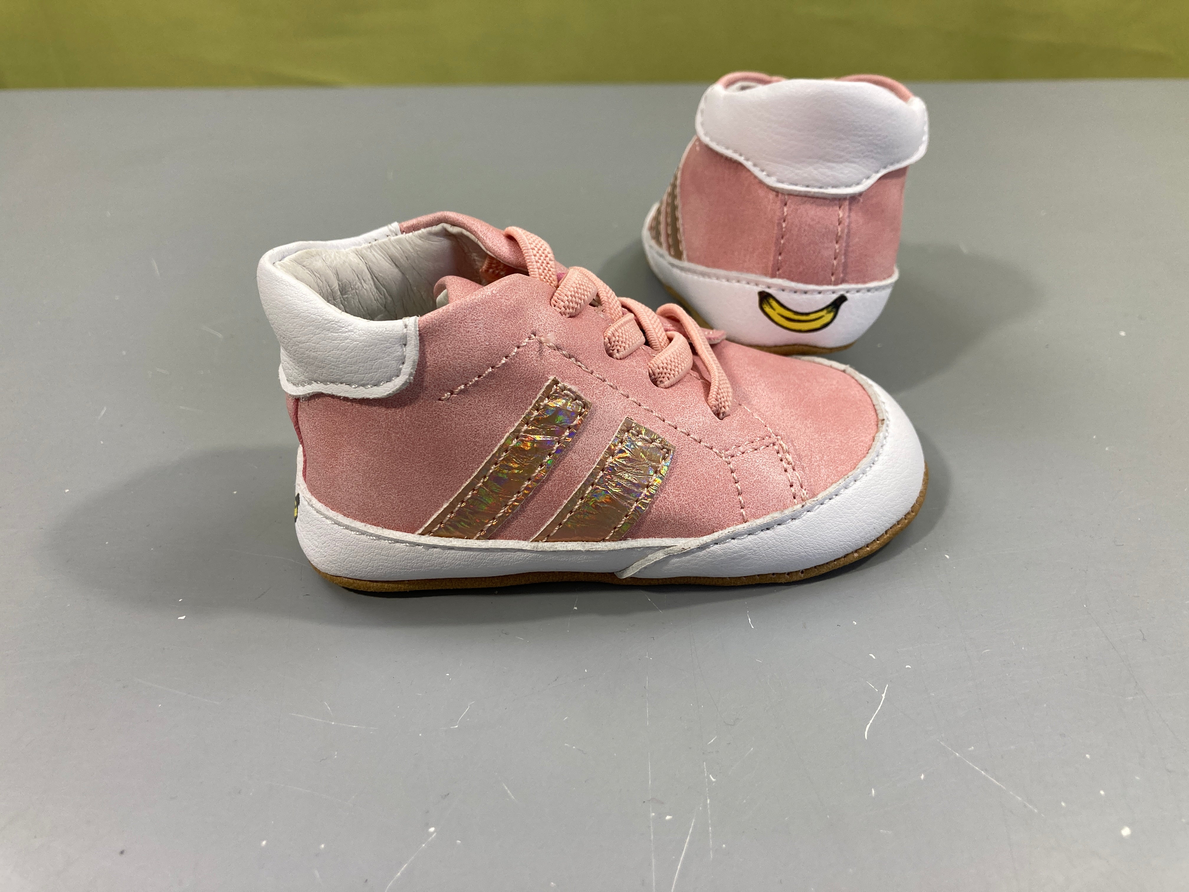 NEUF Chaussures souples rose, Go Banana's, 20-21