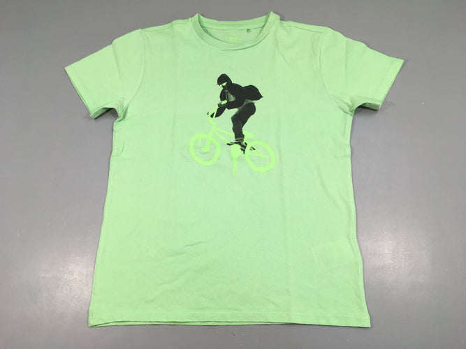 T-shirt m.c vert Vélo, moins cher chez Petit Kiwi