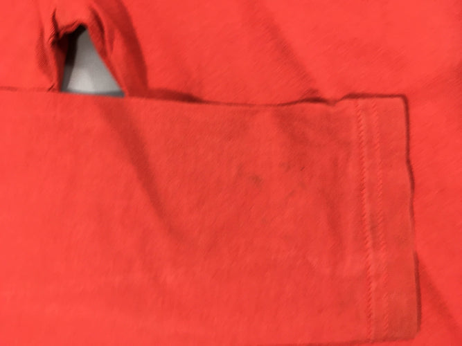 T-shirt m.l rouge Great Tache arrière manche G, moins cher chez Petit Kiwi