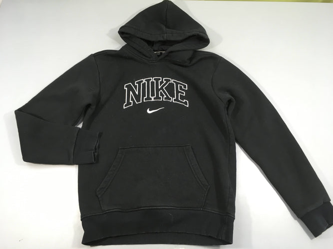 Sweat à capuche noir Nike Léger à carreauxocs bas dos, moins cher chez Petit Kiwi