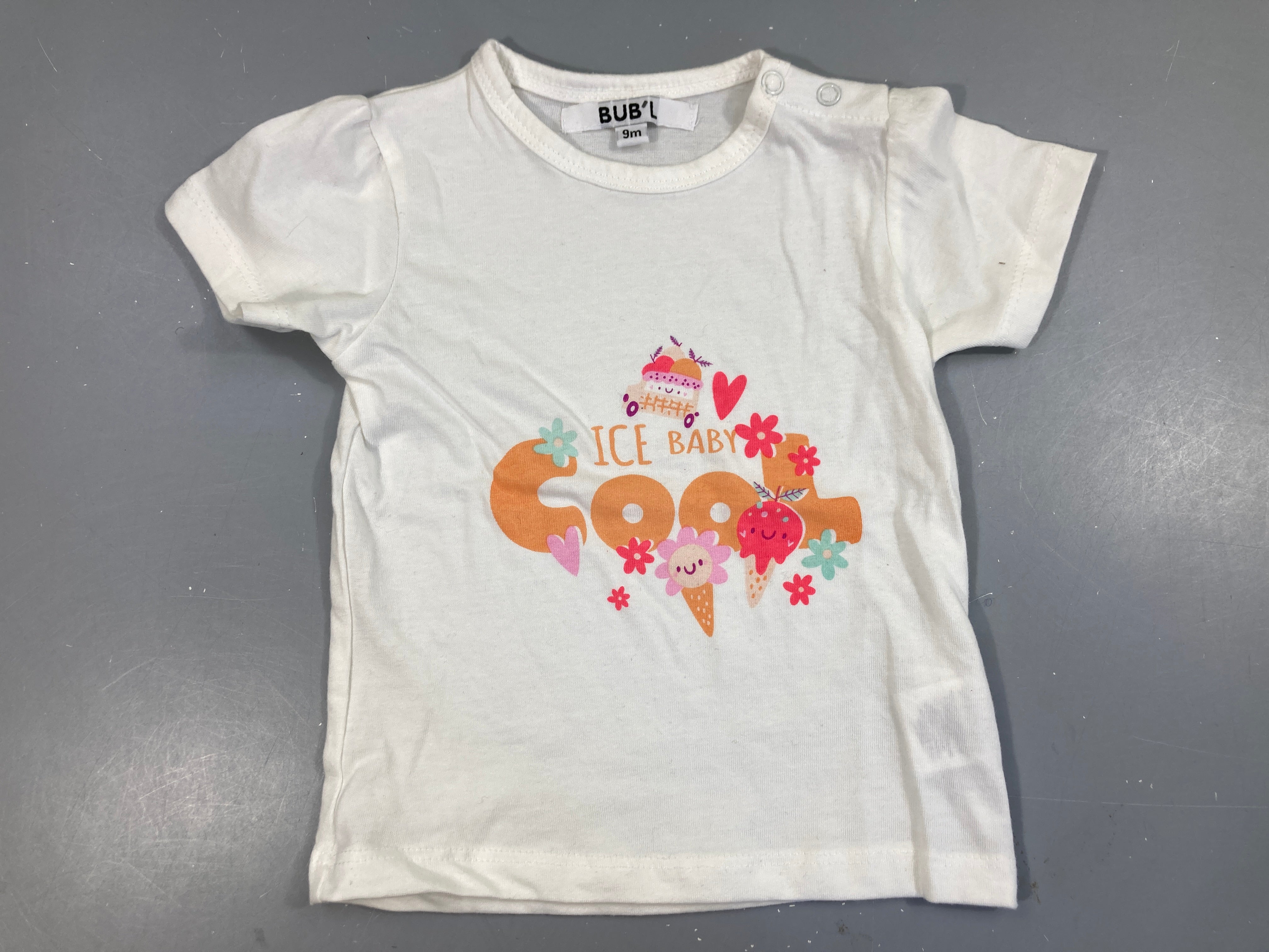 T-shirt m.c écru cool