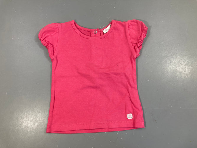 T-shirt m.c rose, moins cher chez Petit Kiwi