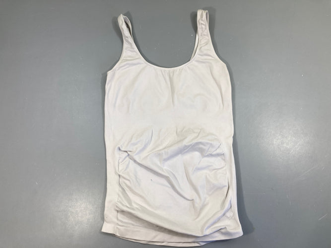 Débardeur Thank blanc cassé, 94% polyamide en 6% elastaan, moins cher chez Petit Kiwi