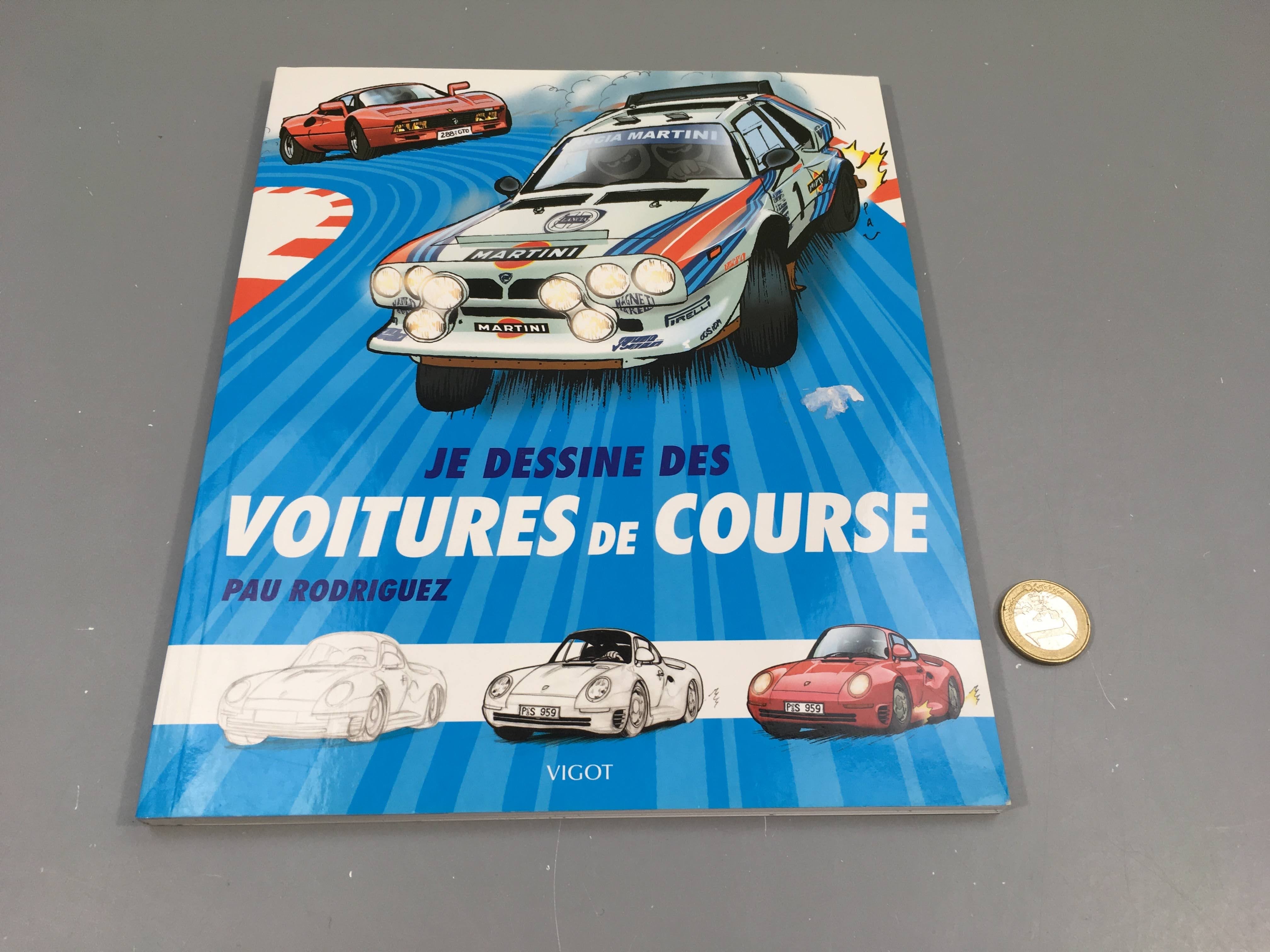 Je dessine des voitures de courses-Vigot
