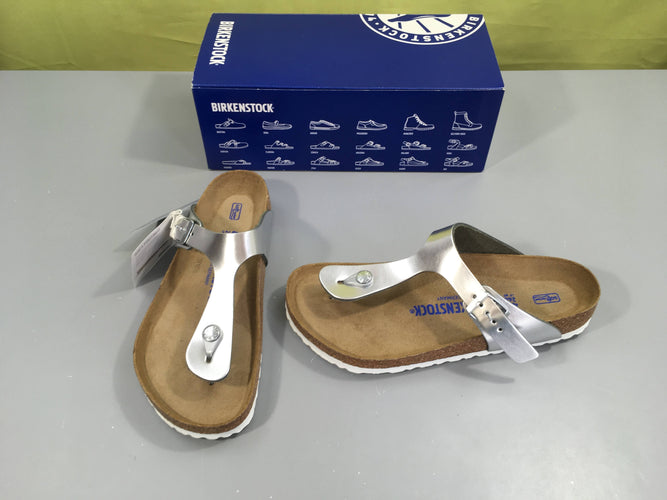 Neuf-Gizeh Silver 40 Birkenstock, moins cher chez Petit Kiwi