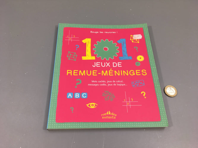 101 jeux de remue-méninges, moins cher chez Petit Kiwi