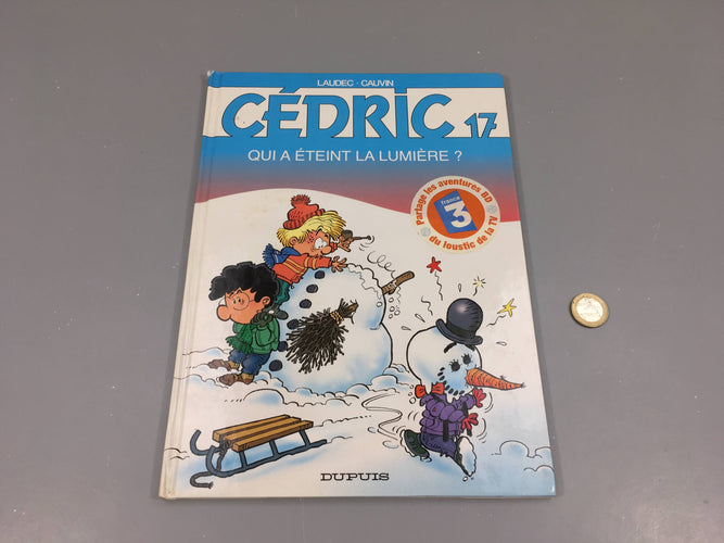 Qui a éteint la lumière? Cédric 17 Coin légèrement abimé, moins cher chez Petit Kiwi