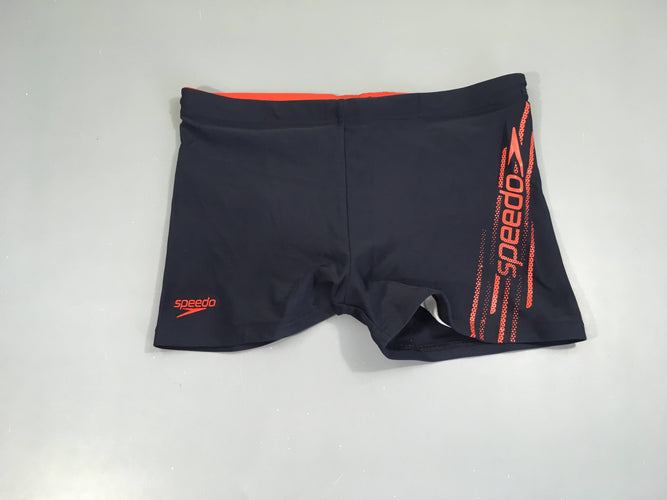 Maillot boxer bleu-orange Speedo, moins cher chez Petit Kiwi